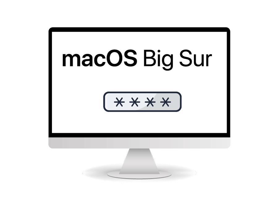 Big Sur Password not working