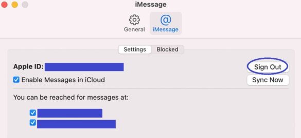 imessage on mac not syncing