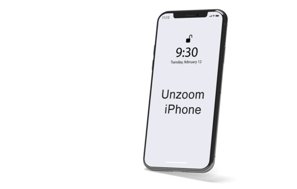 How to Unzoom iPhone