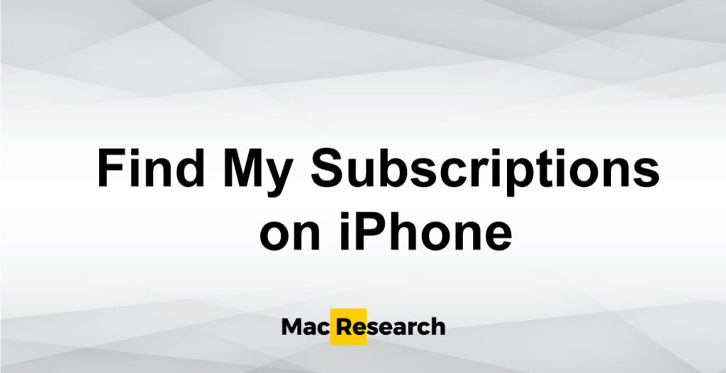 Iphone subscriptions on where are How to