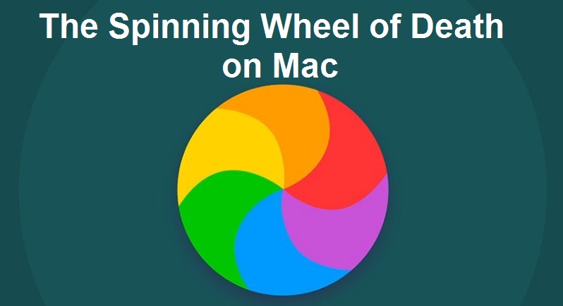 imac spinning wheel after a few minutes