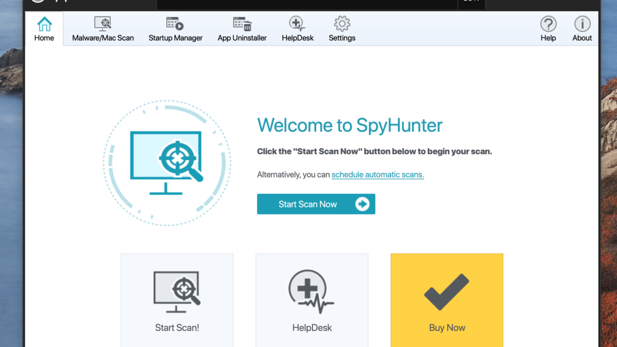 spyhunter 4 login