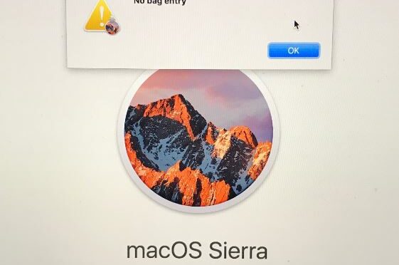 No Bag Entry Mac Fix