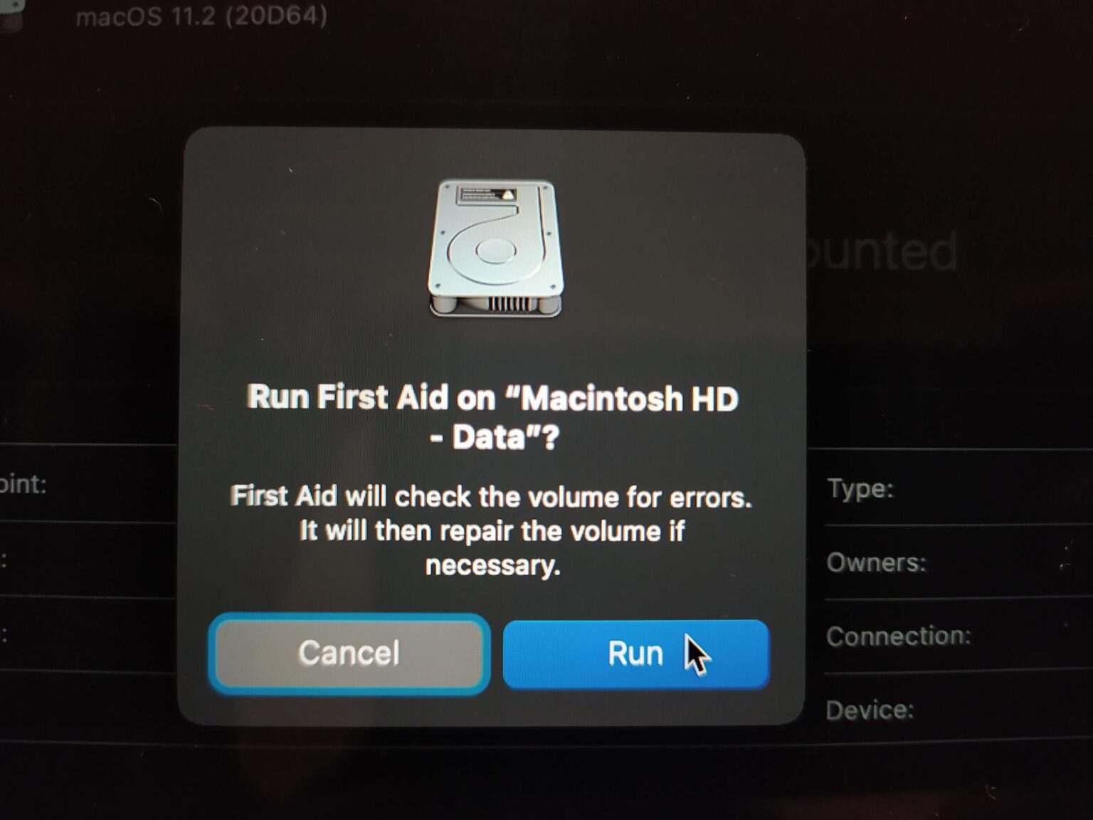 os monterey cannot be installed on macintosh hd