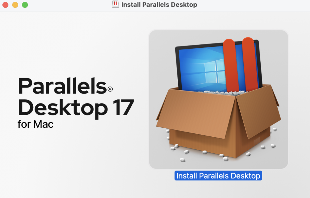 Установить parallels desktop