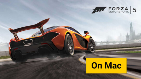 how to play forza 5 on mac