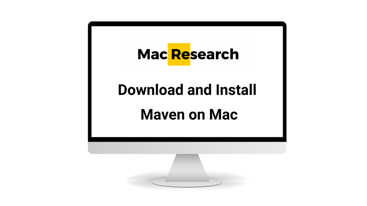 Download and Install Maven on Mac