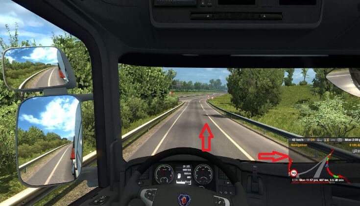 euro truck simulator 2 game time vs real time