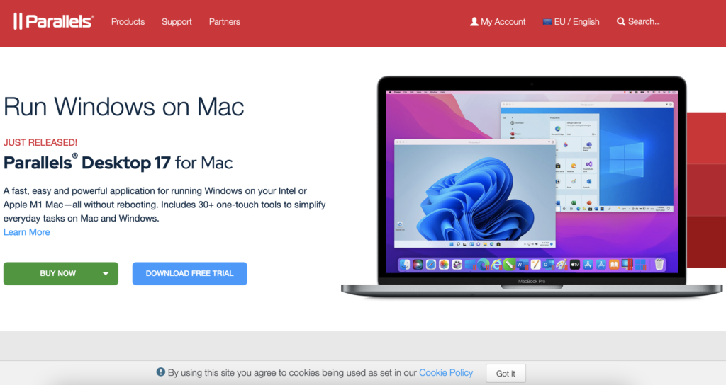 windows for mac free trial