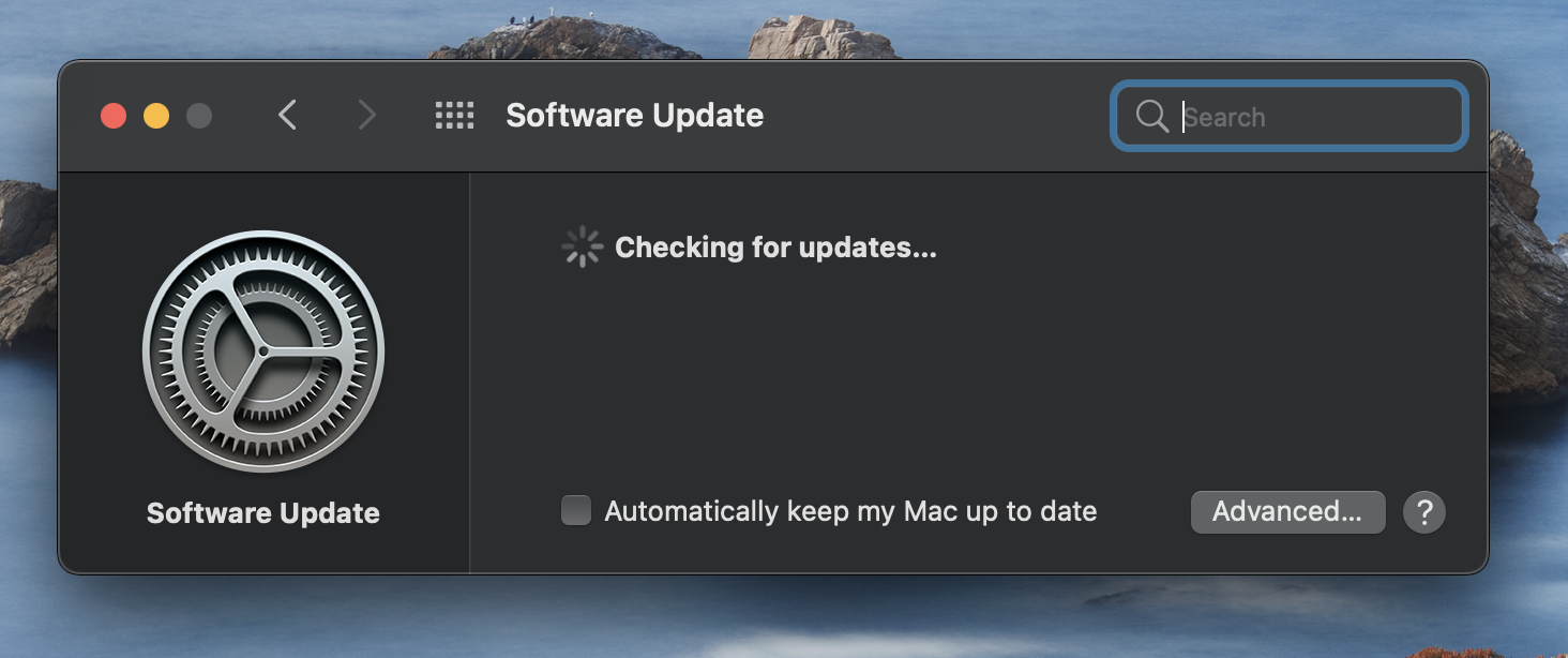 Fix Mac Checking for Updates is Stuck - Mac Research