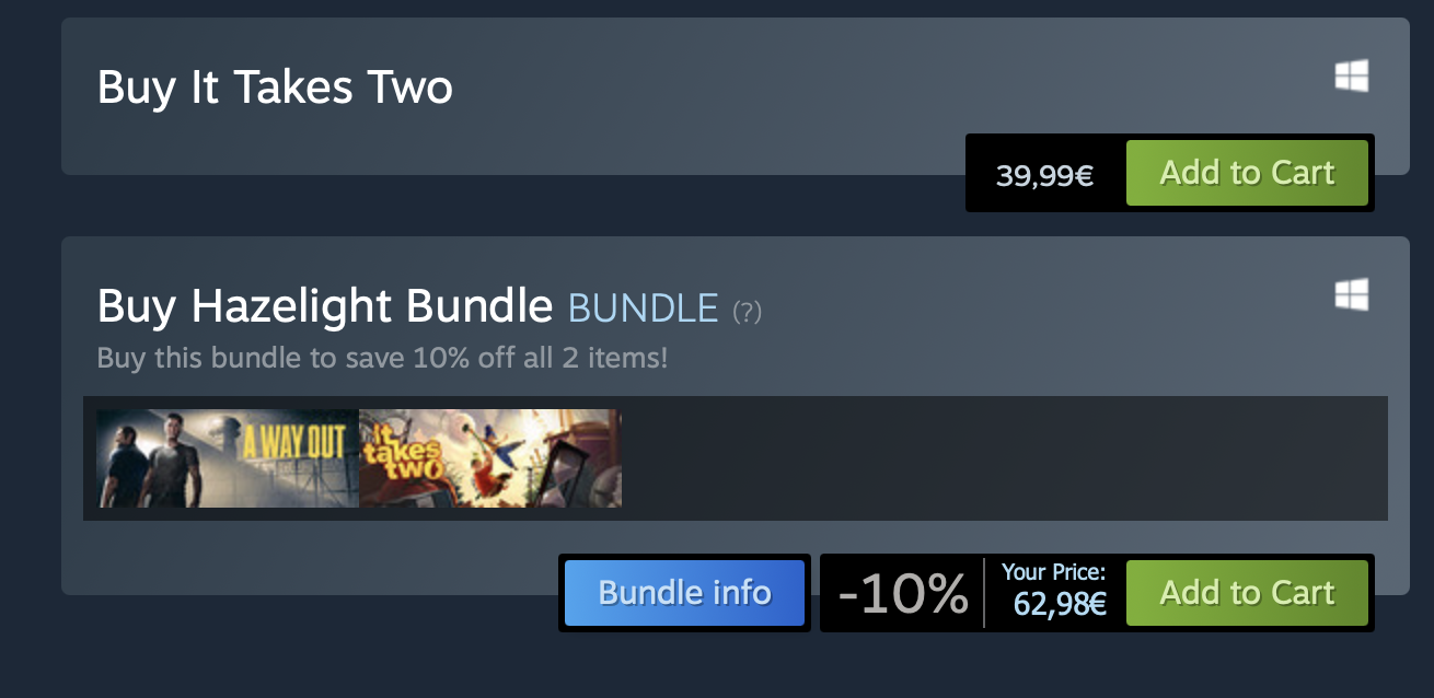 Buy It Takes Two Steam