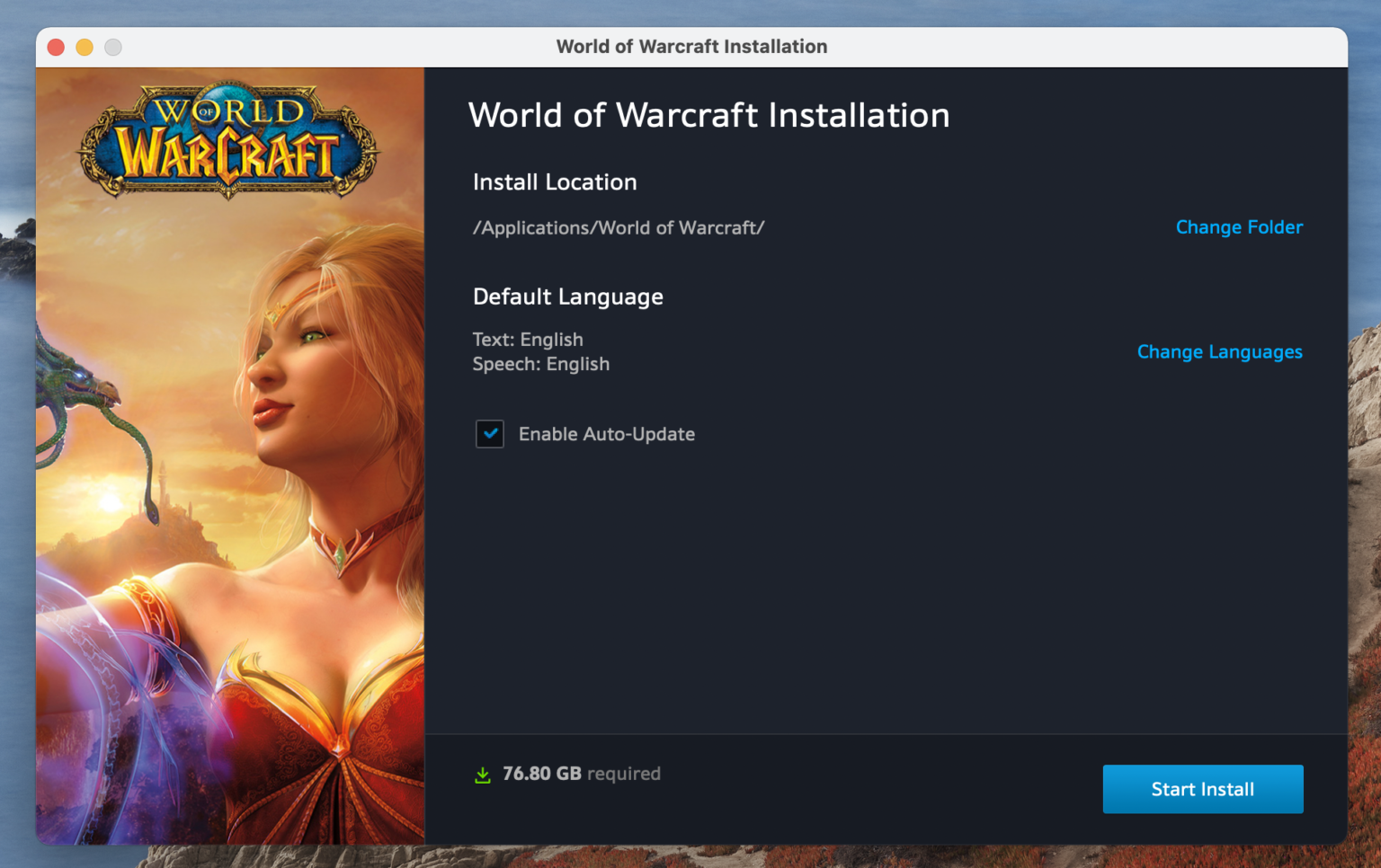 world warcraft mac