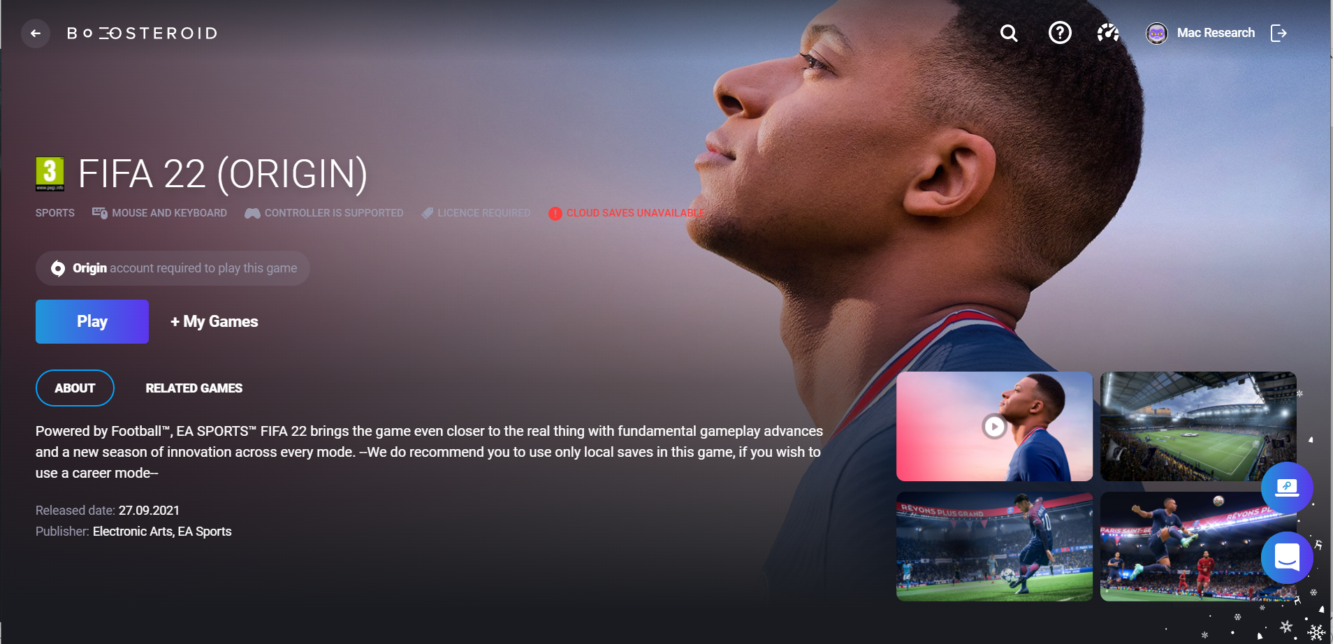 fifa for mac os x