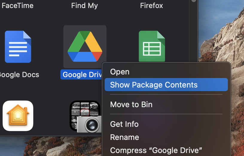 google drive install on mac