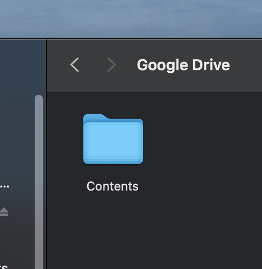 google drive on mac spinning wheel