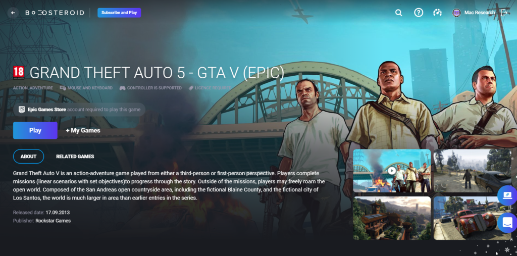 gta 5 online mac download