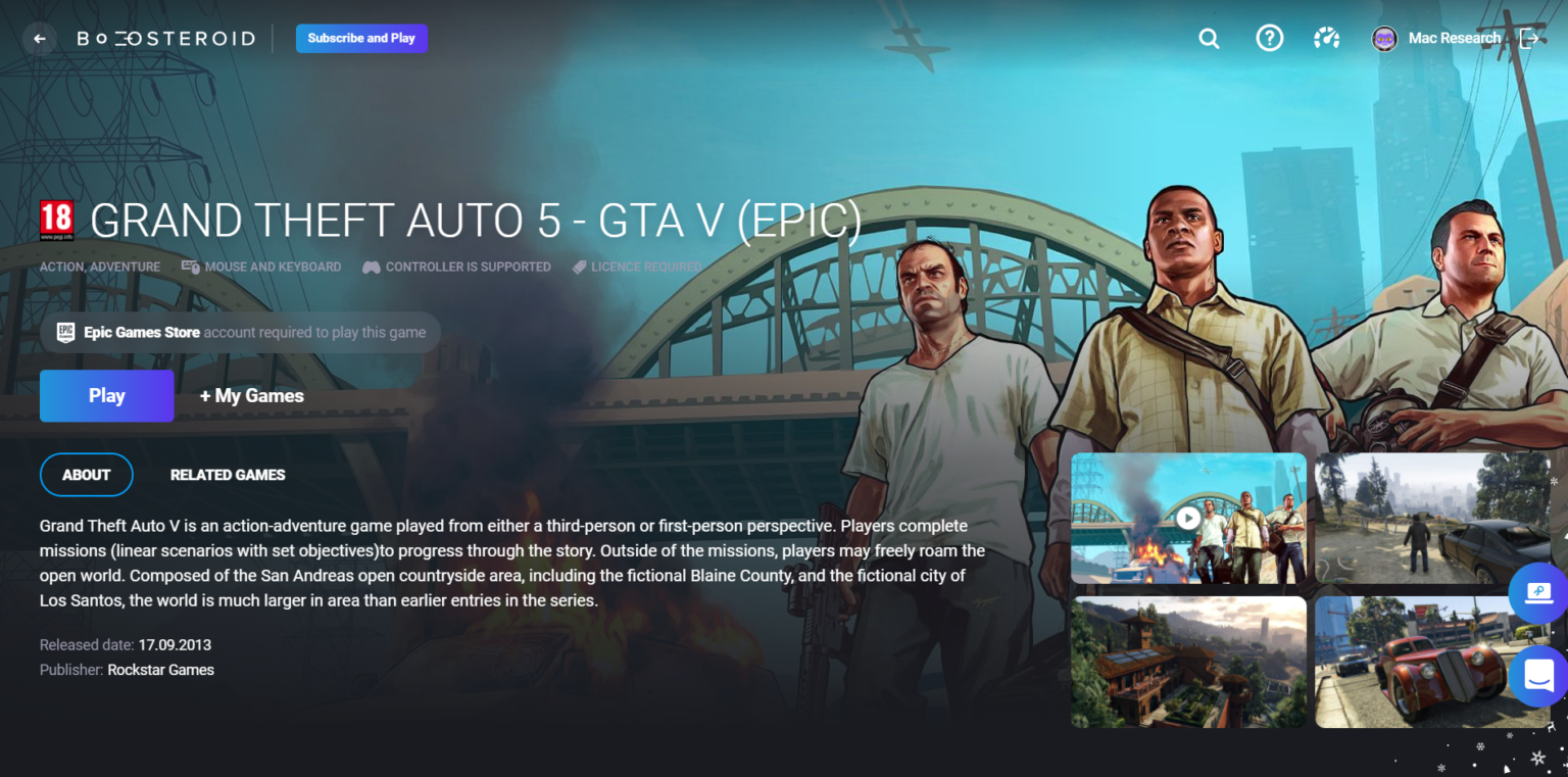 download gta 5 for free on mac