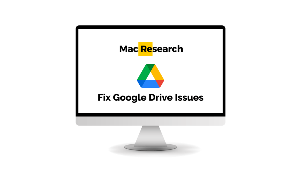 google drive app not responding mac osx