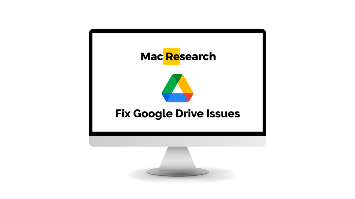 Google Drive not Syncing (Mac)