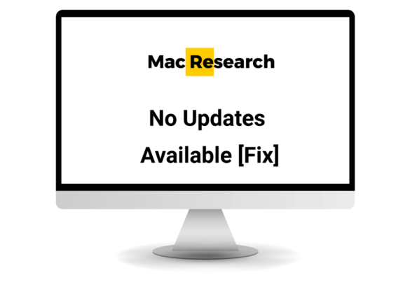 how to fix no updates available on mac
