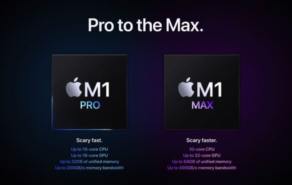 M1 Pro vs M1 Max