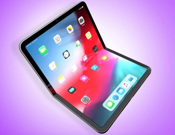 Foldable iPad design concept