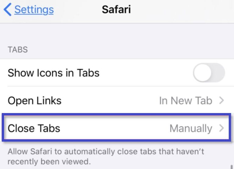 Disappearing Safari tabs on iPhone/iPad Fix