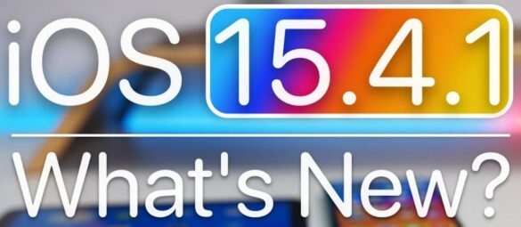 Apple Stops Signing iOS 15.4