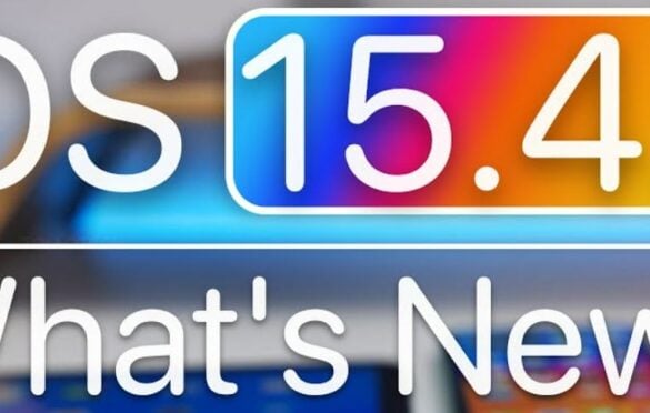 iOS 15.4 is no longer supported by Apple in favor of iOS 15.4.1