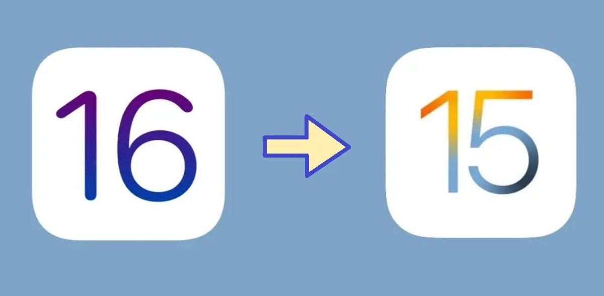 Downgrade from iOS 16 to iOS 15
