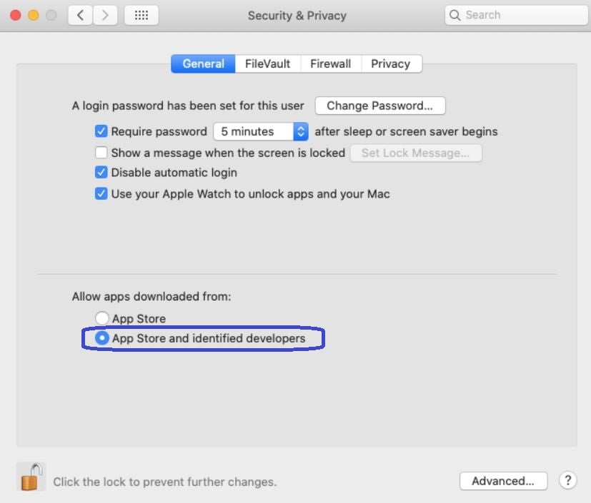 Security & Privacy Mac