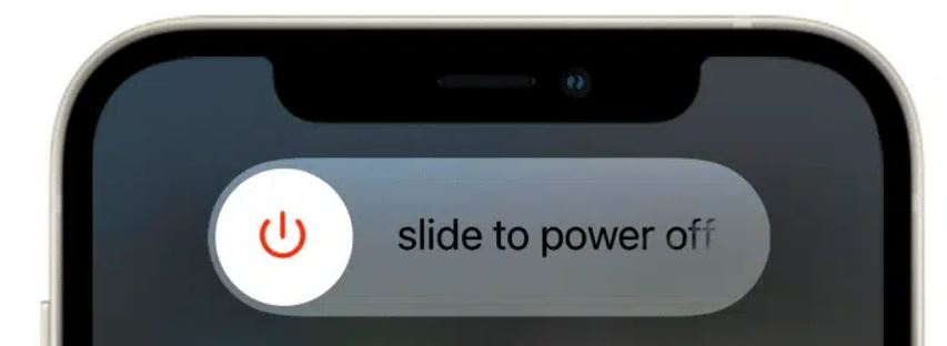 iPhone Power Off Slider