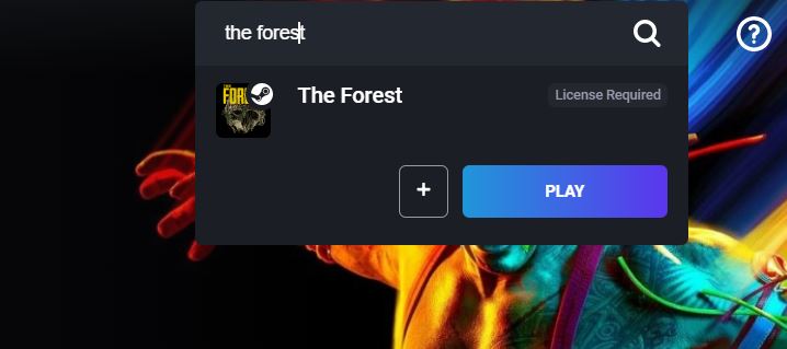 The Forest Boosteroid search