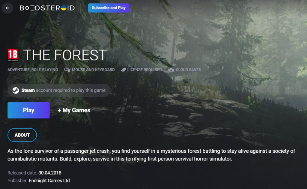 can i play the forest on mac