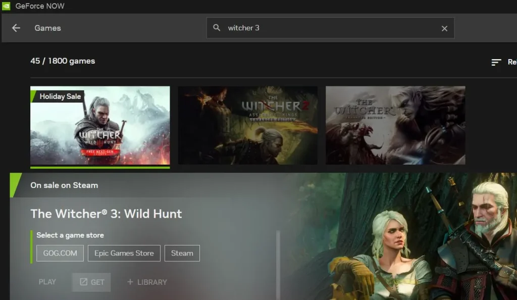 play the witcher 3 wild hunt on mac with geforce now