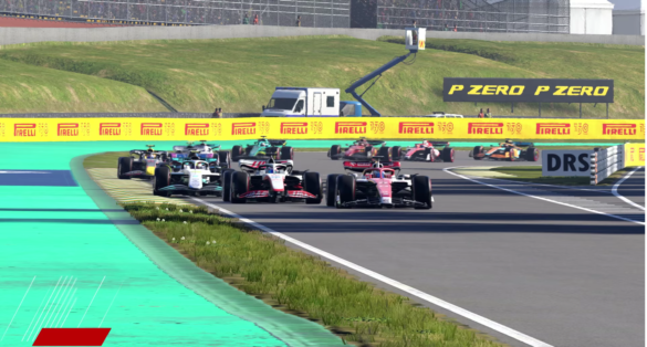 F1 22 Car race