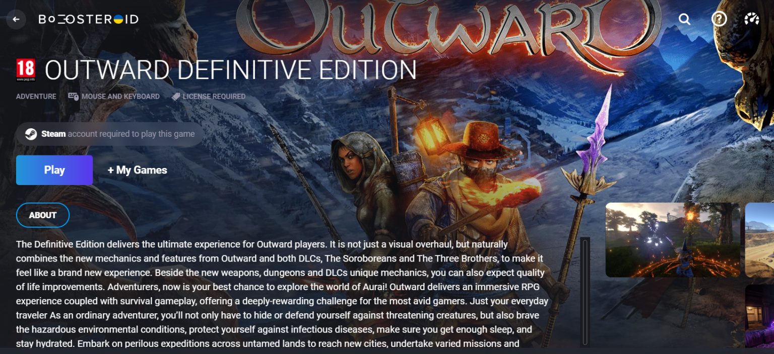 Outward Definitive Edition for mac instal free