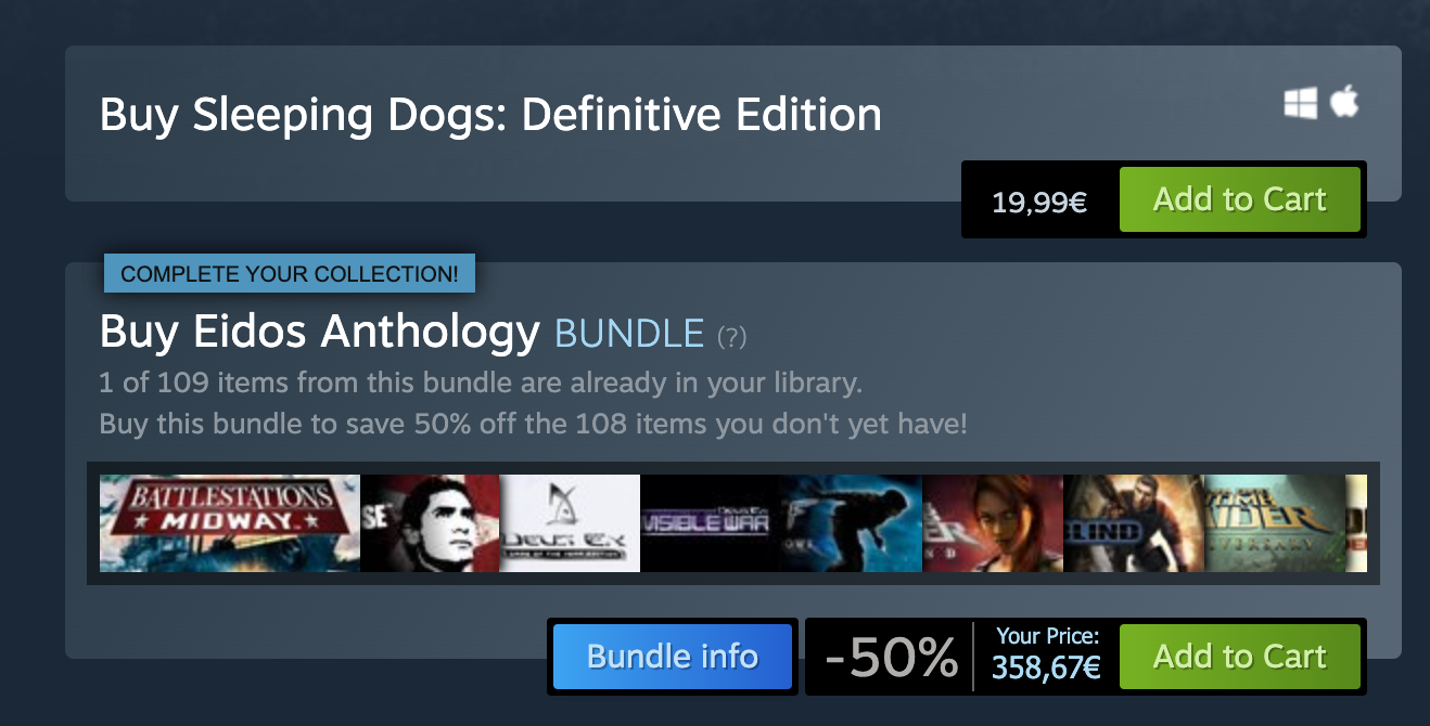 Sleeping Dogs™ Definitive Edition on the Mac App Store