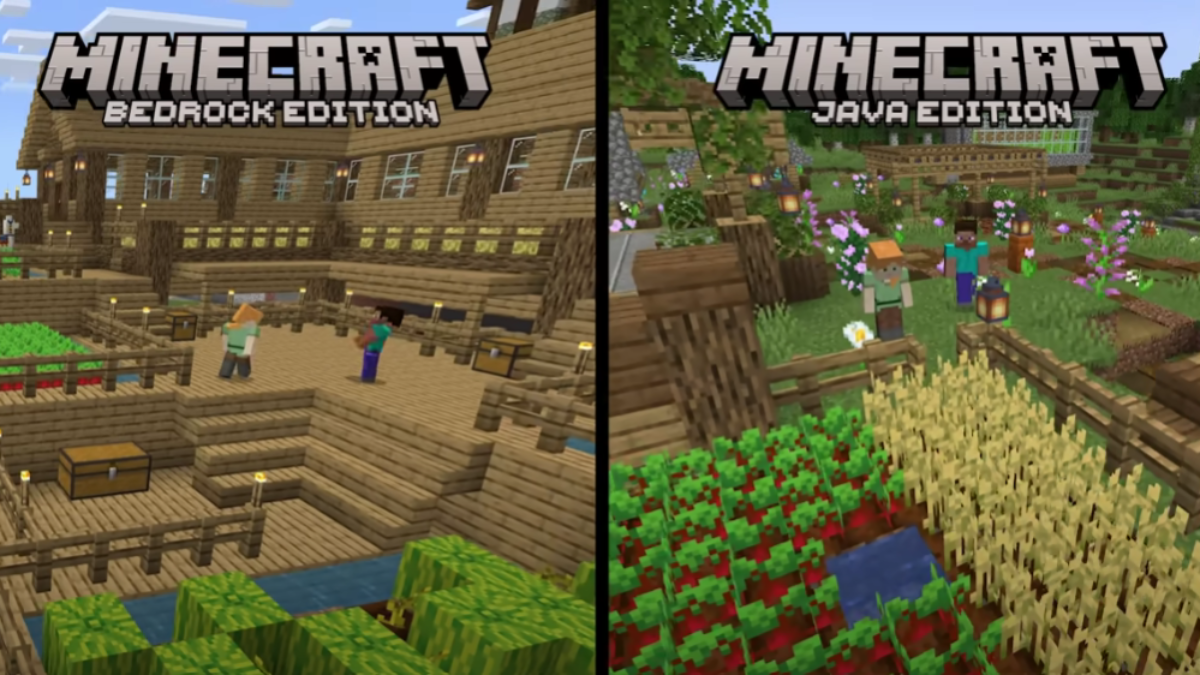 Minecraft Java & Bedrock Editions out now for PC as package deal