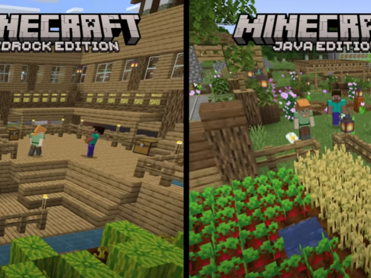 Top 5 differences between Minecraft Java Edition and Pocket Edition