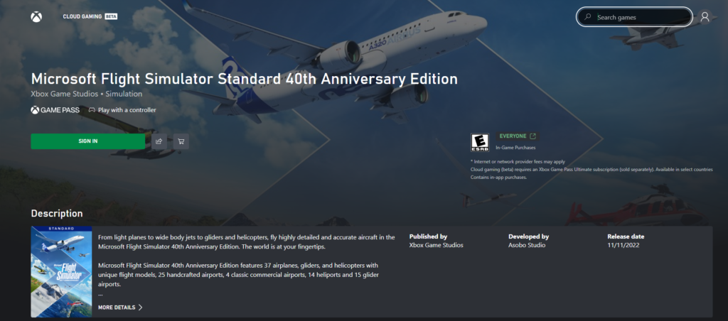 microsoft flight simulator on mac