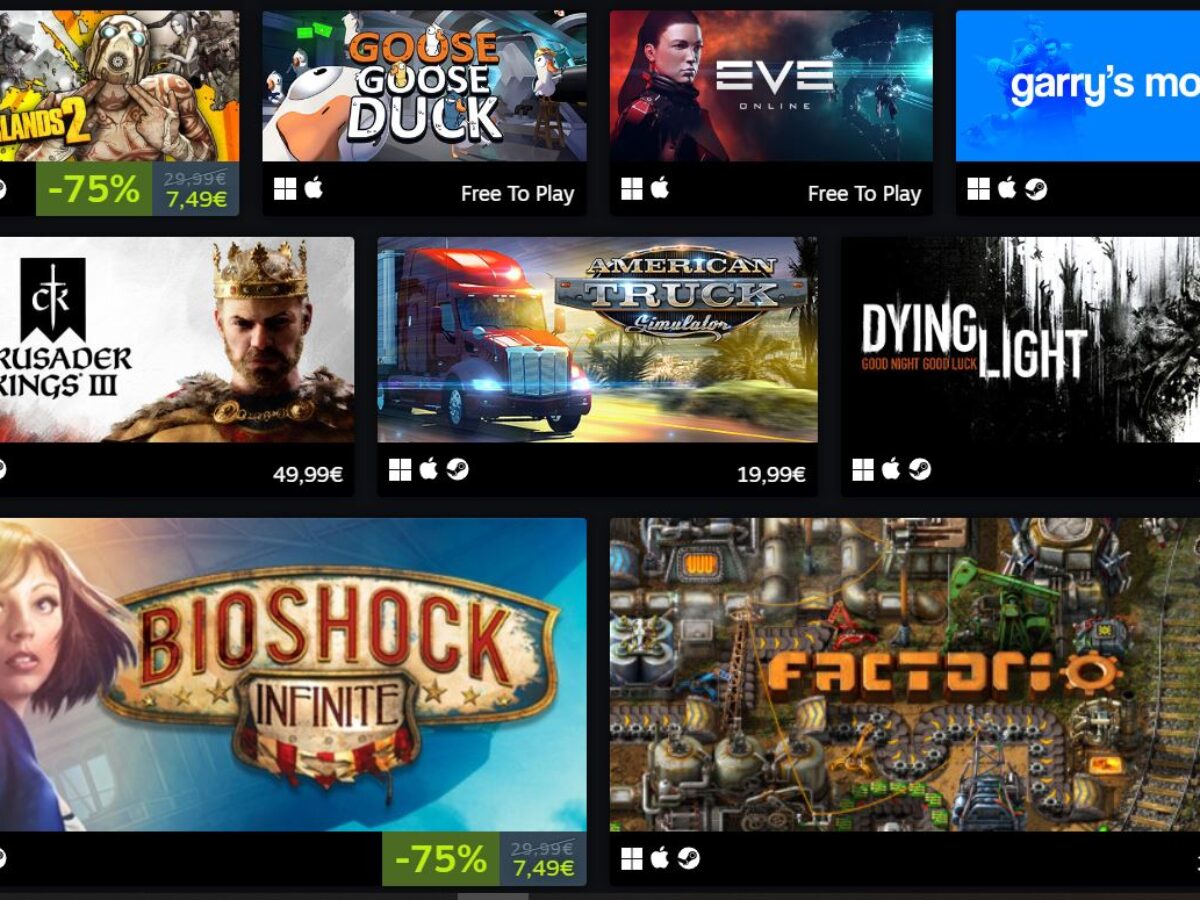 What are the best games for mac on steam