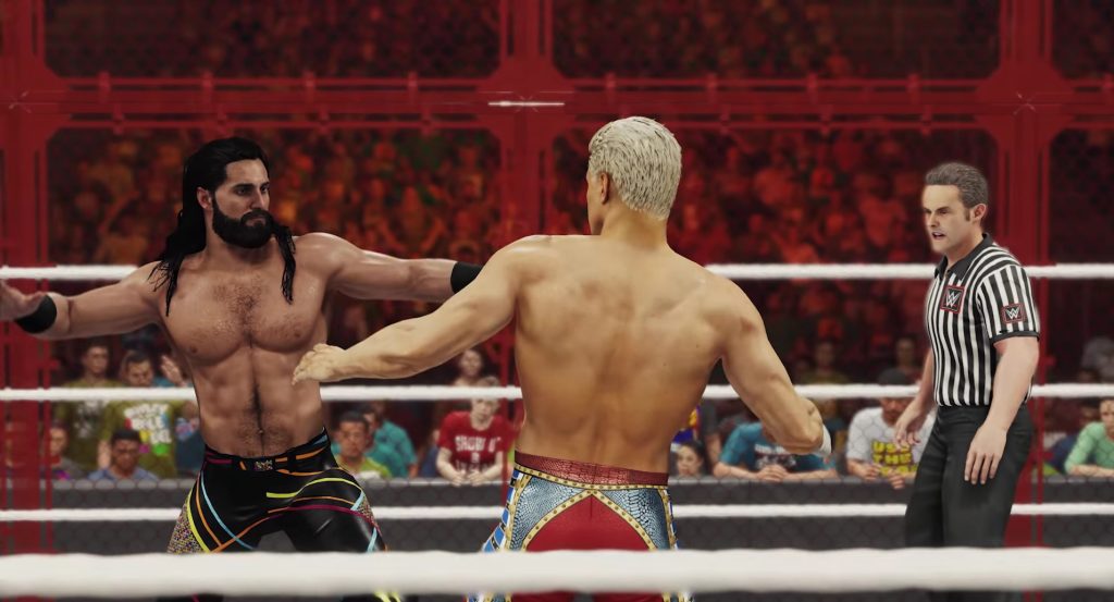 WWE 2K23 gameplay