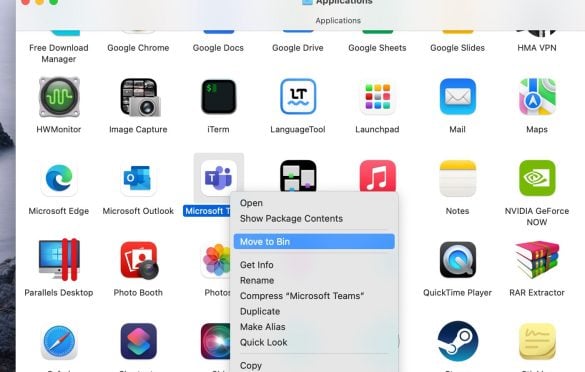 Completely uninstall an app on Mac