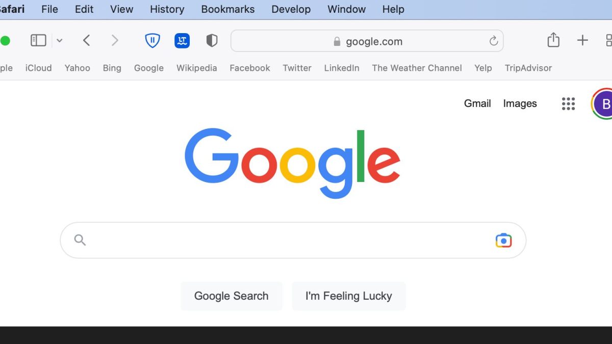 How to make Google my Homepage on Mac