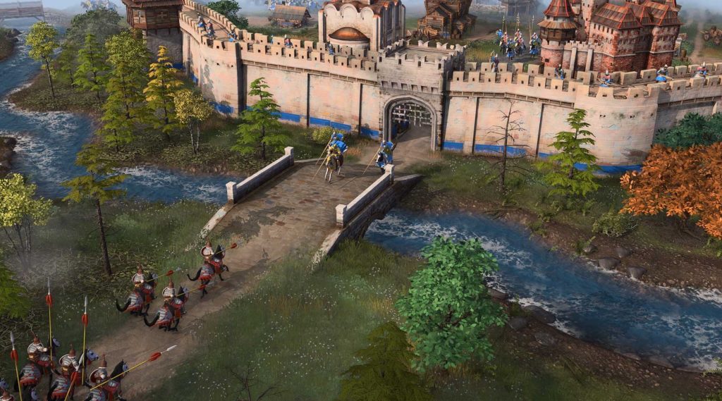Age of Empires 4 Castle attack on Mac