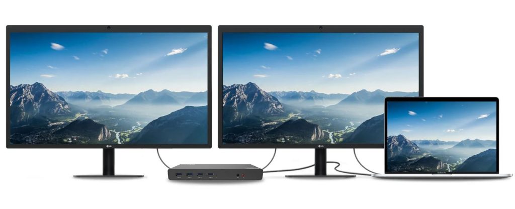 connect mac to two monitors