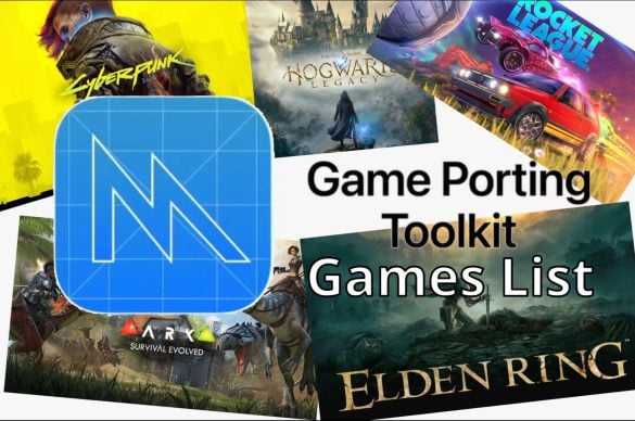 game porting toolkit list