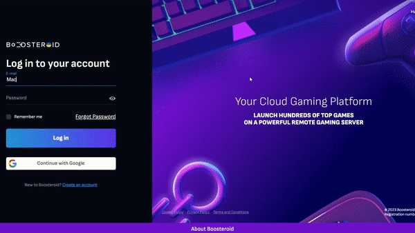 Play Fortnite with Cloud Gaming on Mac