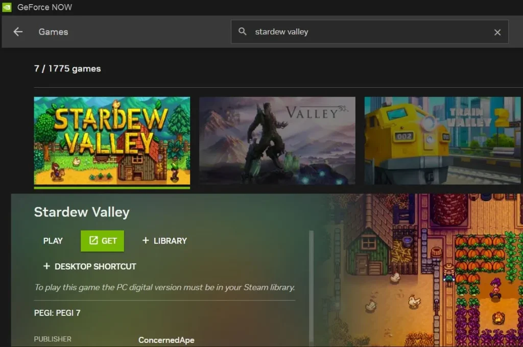 stardew valley mac geforce now